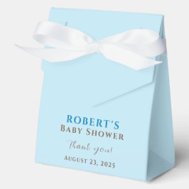 Teddy Blue Bear We Can Bearly Wait Geschenkschachtel