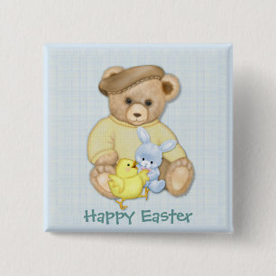 Teddy Boy - Ostern Button
