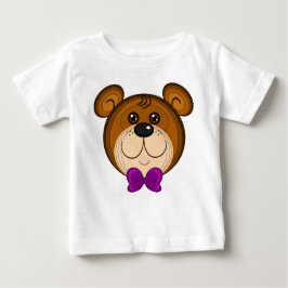 Teddy Face Säugling Tee Shirt