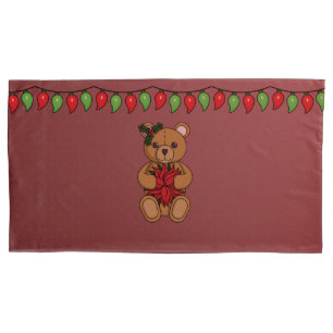 Teddy-Geschenk-Pillowcase Kissenbezug