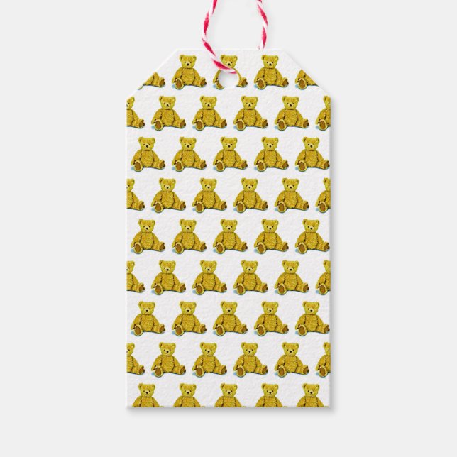 Teddy Geschenkanhänger (Vorderseite)