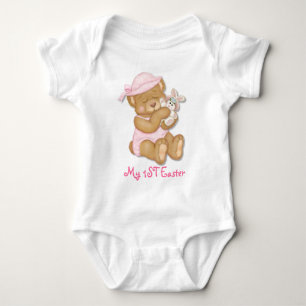 Teddy Girl 1ST Osterl Baby Strampler
