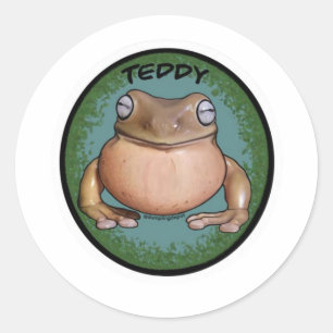 Teddy lauud Boy Sticker