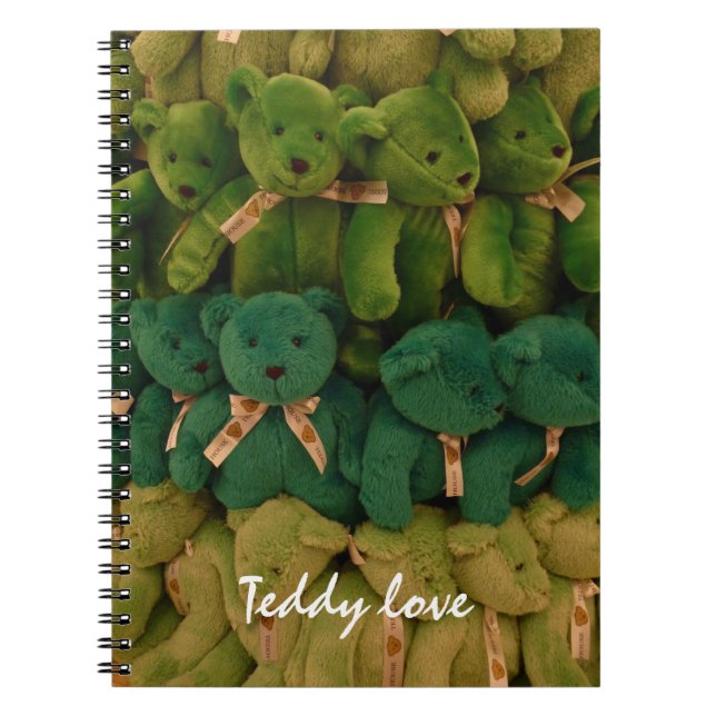 teddy Liebe Notizblock (Vorderseite)