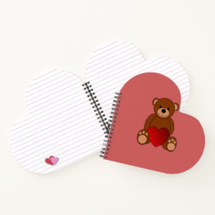 Teddy Liebe Notizbuch