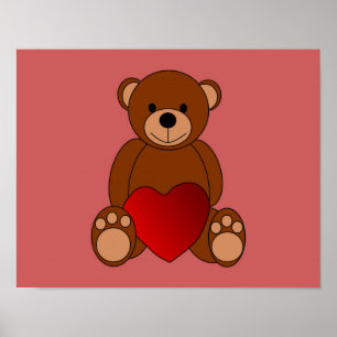 Teddy Liebe Poster