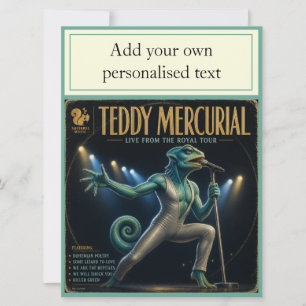 Teddy Mercurial Album; eine Parodie