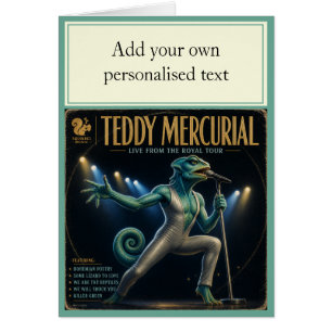 Teddy Mercurial Album; eine Parodie