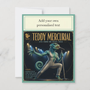Teddy Mercurial Album; eine Parodie