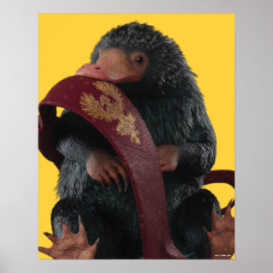 Teddy mit Krawatte Graphic Poster