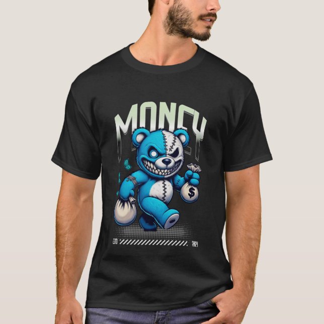Teddy money graphic tee (Vorderseite)