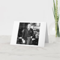 Teddy Roosevelt am Weißen Haus 1912 Vintag