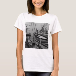 Teddy Roosevelt auf dem Mayflower T-Shirt