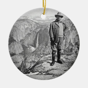 Teddy Roosevelt-Gletscher-Punktyosemite-Tal CA Keramikornament