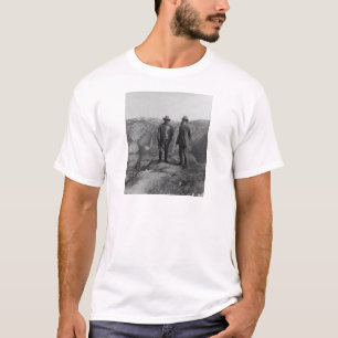 Teddy Roosevelt und John Muir in Yosemite T-Shirt