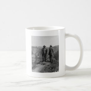 Teddy Roosevelt und John Muir in Yosemite Tasse