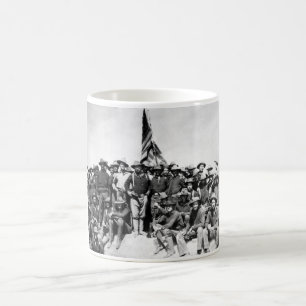 Teddy Roosevelt und Rough Riders Kaffeetasse