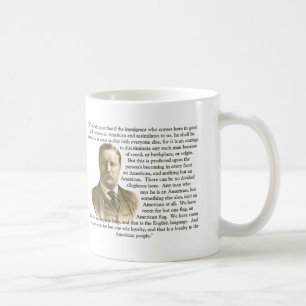 Teddy Roosevelt-Zitat Kaffeetasse