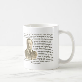 Teddy Roosevelt-Zitat Kaffeetasse