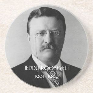 Teddy- RooseveltUntersetzer Getränkeuntersetzer