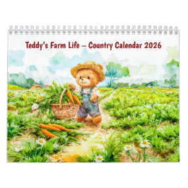Teddy’s Farm Leben – Country Kalender 2026