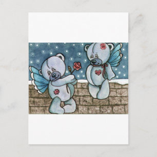 "TEDDY SHYNNESS" POSTKARTE