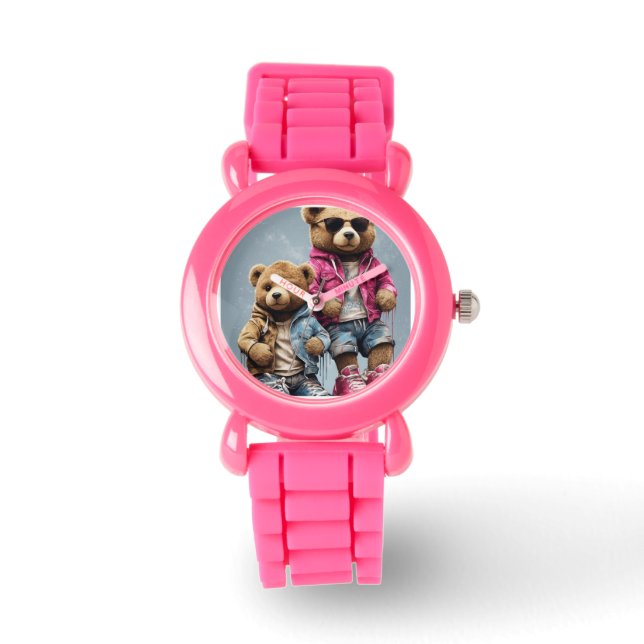 Teddy Tandem Timepiece Armbanduhr (Vorderseite)