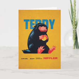 Teddy Vintag Graphic Karte