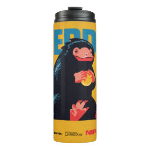Teddy Vintage Grafik Thermosbecher