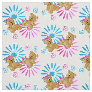 Teddybär  Änderung der Hintergrundfarbe Stoff