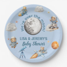 Teddybär-Astronauten im Weltraum-Baby-Empfang