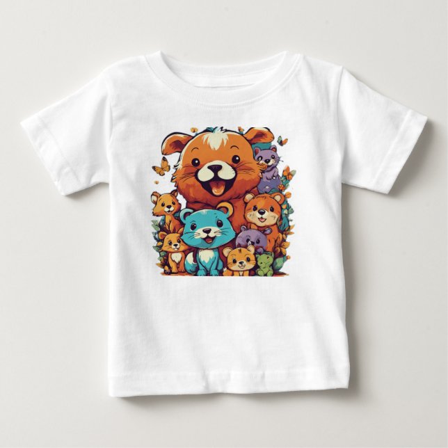Teddybär  baby t-shirt (Vorderseite)