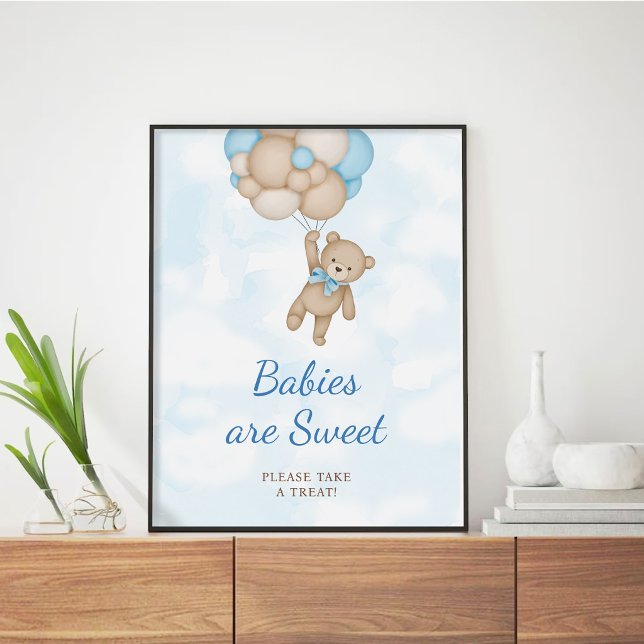 Teddybär Babys sind süß Poster (Von Creator hochgeladen)