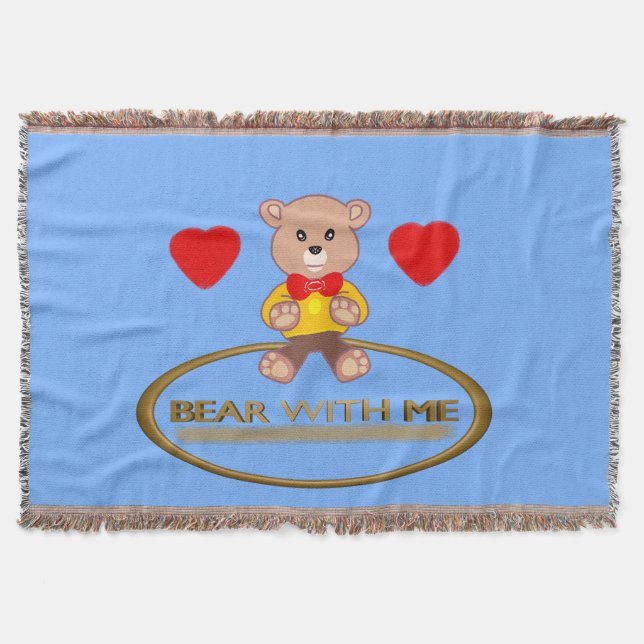 Teddybär  decke (Vorderseite)