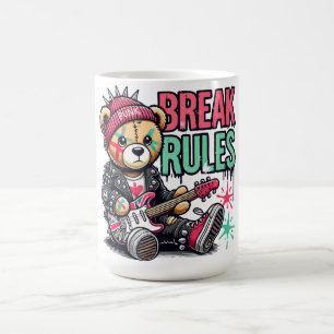 Teddybär, der Regeln bricht Kaffeetasse