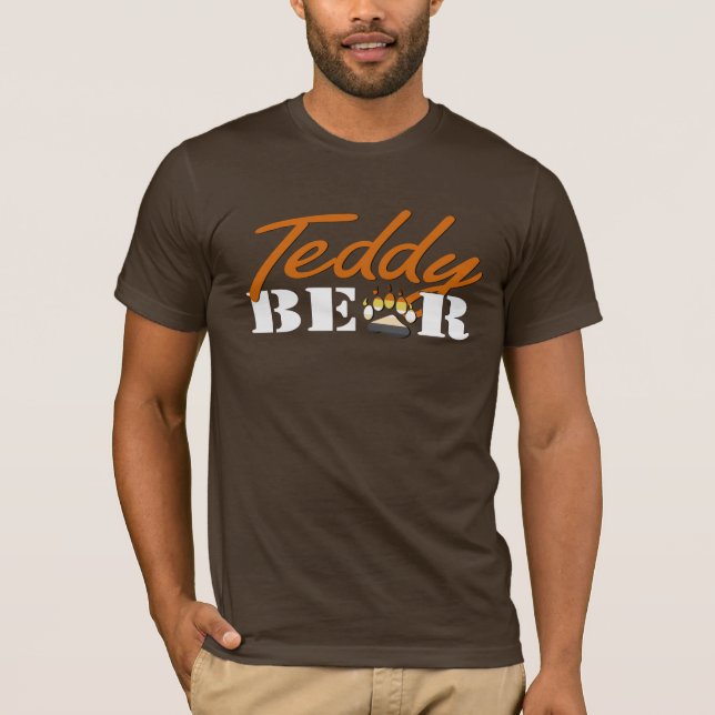 Teddybär - Dunkelheit T-Shirt (Vorderseite)