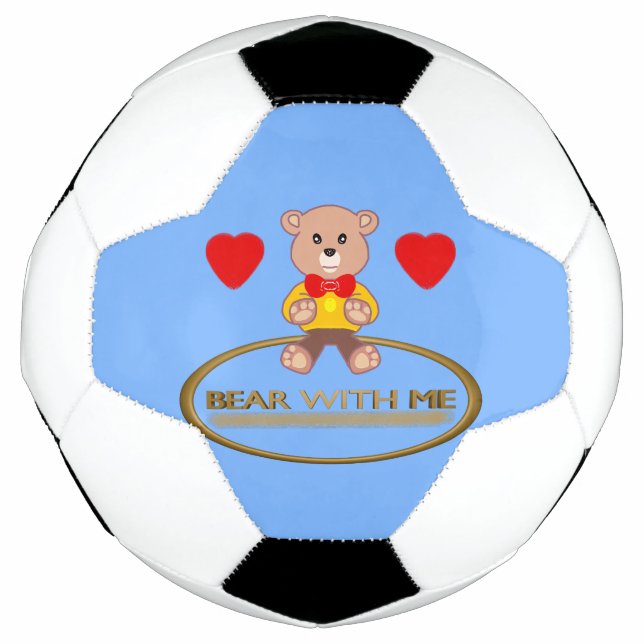 Teddybär  fußball (Vorderseite)