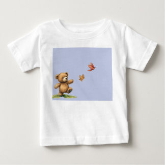 TEDDYBÄR GEHEN Tote Baby T-shirt