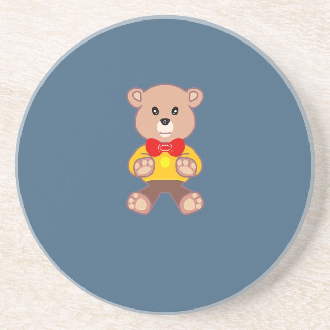 Teddybär  getränkeuntersetzer (Vorne)