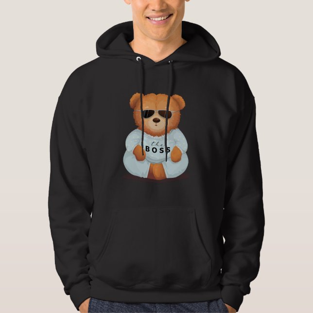 Teddybär Hoodie (Vorderseite)