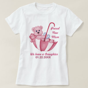 Teddybär - Junge Mutter Girl - Anpassen T-Shirt