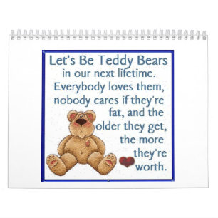Teddybär-Kalender Kalender