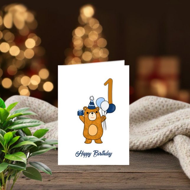 Teddybär Karte (Von Creator hochgeladen)