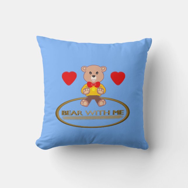 Teddybär  kissen (Vorderseite)