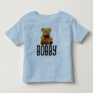 TEDDYBÄR KLEINKIND PULLOVER T-SHIRT MIT NAMEN