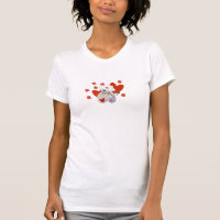Teddybär-Krankenschwester-Liebe-T-Shirts und Gesch