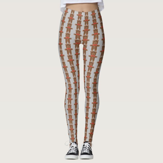 Teddybär Leggings (Vorderseite)