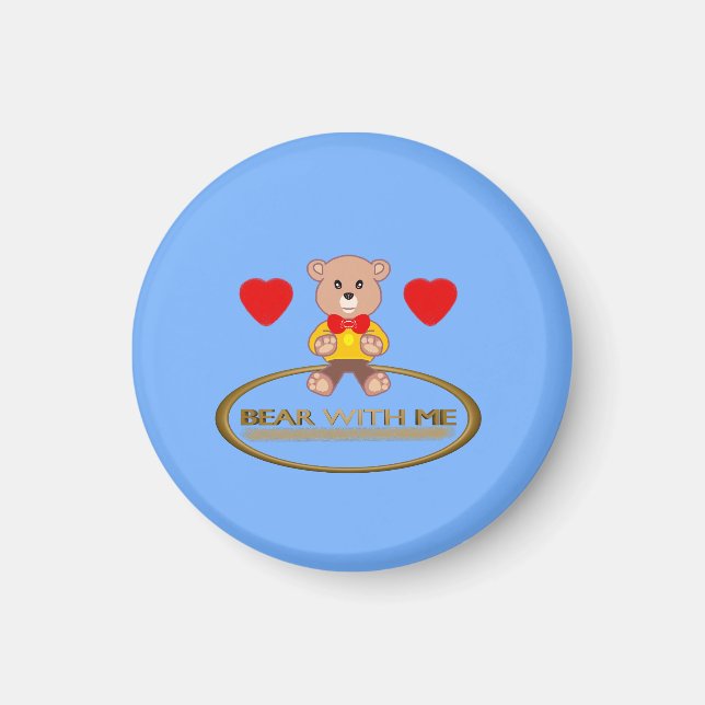 Teddybär  magnet (Vorne)