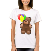 Teddybär mit Ballonen