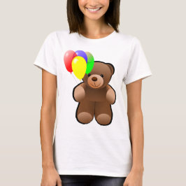 Teddybär mit Ballonen T-Shirt